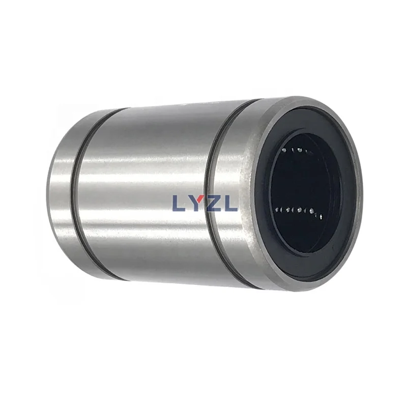 OEM Hard-Wearing Chrome Steel Linear Bearing Ball Linear Motion Rail Slide Block Bearing LM16UU LM20UU