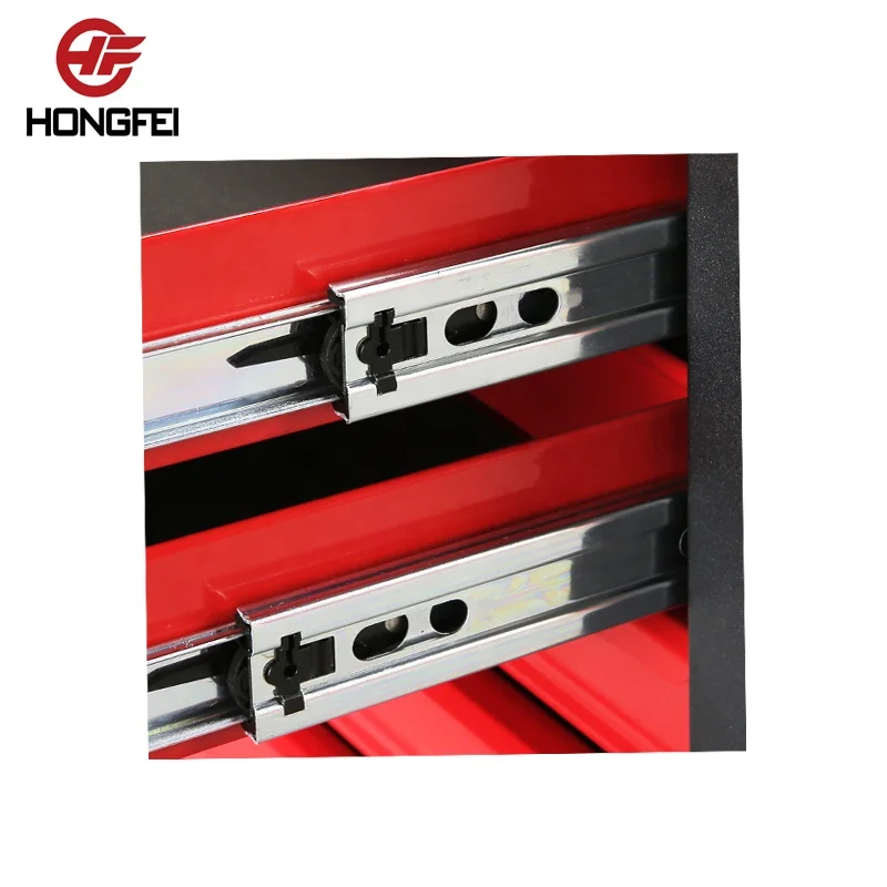 Hongfei 7 Drawer Metal Tool Chest for Garage Storage