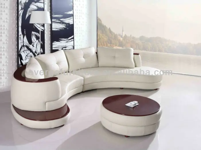 Роскошная вилла диван уникальной формы итальянская Минималистичная мебель на заказ современная для гостиной набор диванов с журнальным