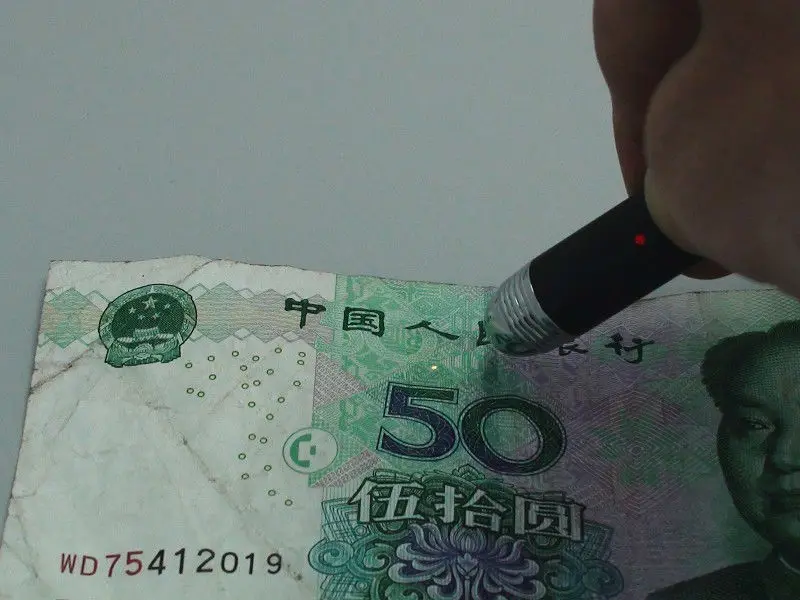 100mW infrared currency detector pen/anti-counterfeit detector pen