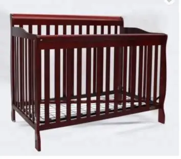 Cunas Para Bebe 4 In 1 Wooden Baby Bed Baby Cot Bed