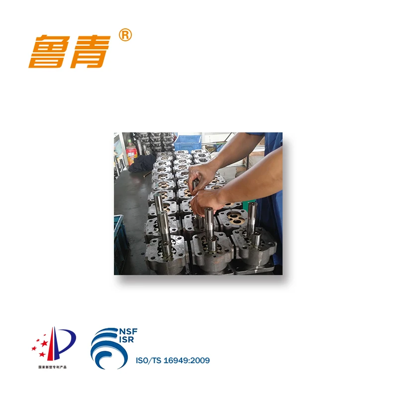 Wheel loader use hydraulic gear pump JHP series high pressure gear pump