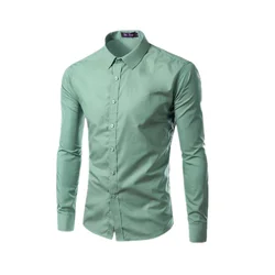 Повседневные рубашки для мужчин, рубашки-поло Мужские большого размера из 100% хлопка с белым логотипом