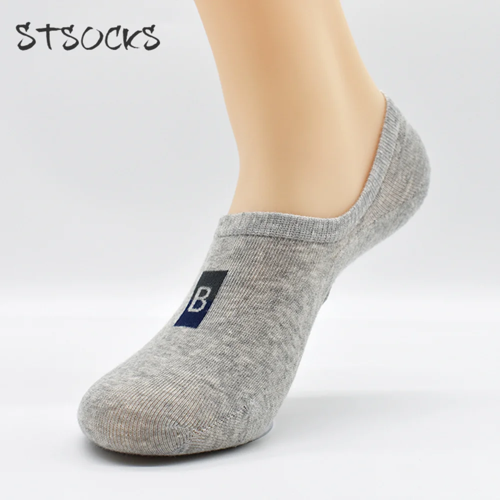 Hot Selling Cheap Low Cut Business Solid Color Combed Cotton Man Custom No Show Invisible Socks