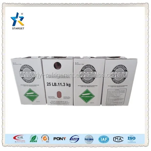 
pure refrigerant R410A in 11.3kg cylinder 