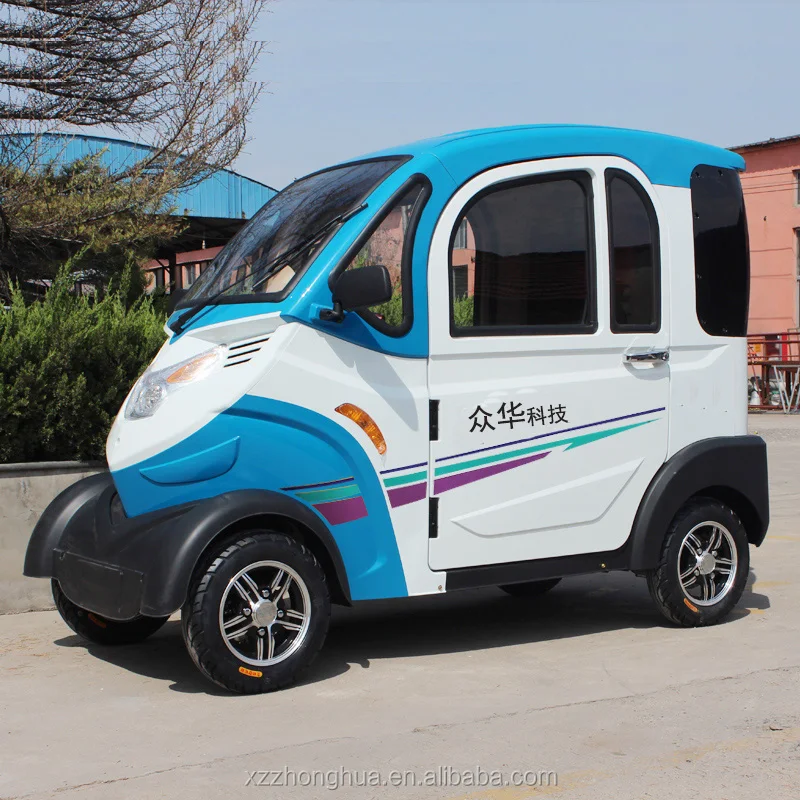 60v 1000W 3 seat mini cars electric cars four wheel tricycle