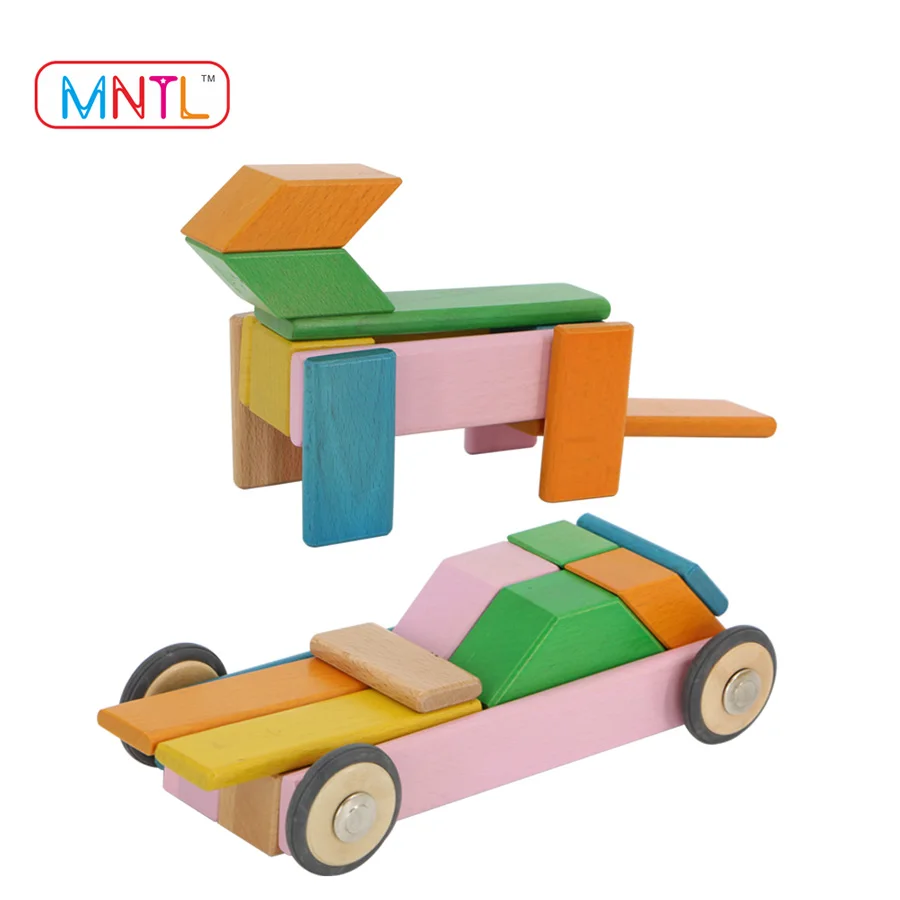 MNTL Educational Magnetic Construction Blocks Puzzle Toy