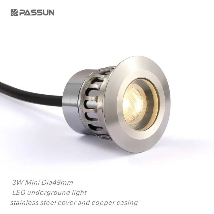 Stainless steel low voltage waterproof underground led light fixture&1W led step light&led stair light