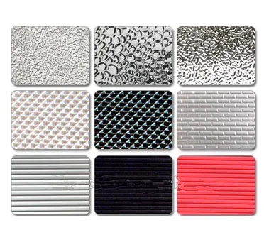 Китай поставщиком огнеупорные штукатурка выбито алюминиевого листа для тележки вагона