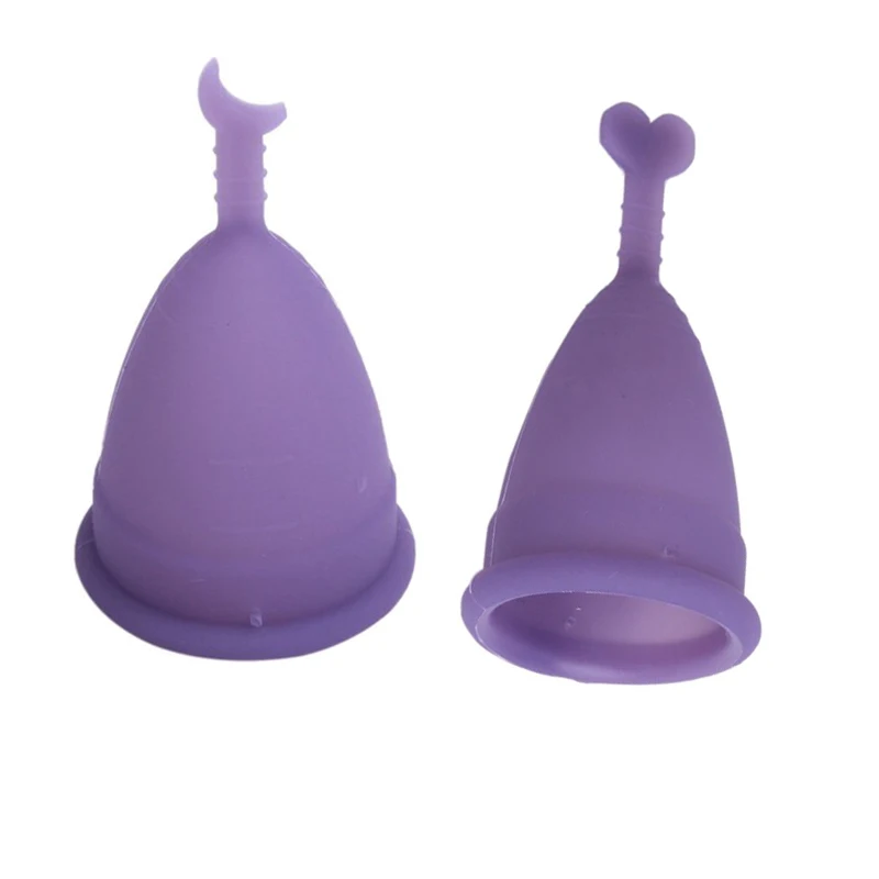 
100% Medical Grade Silicone Menstruation Cups Feminine Hygiene Reusable Woman Menstrual Cup 