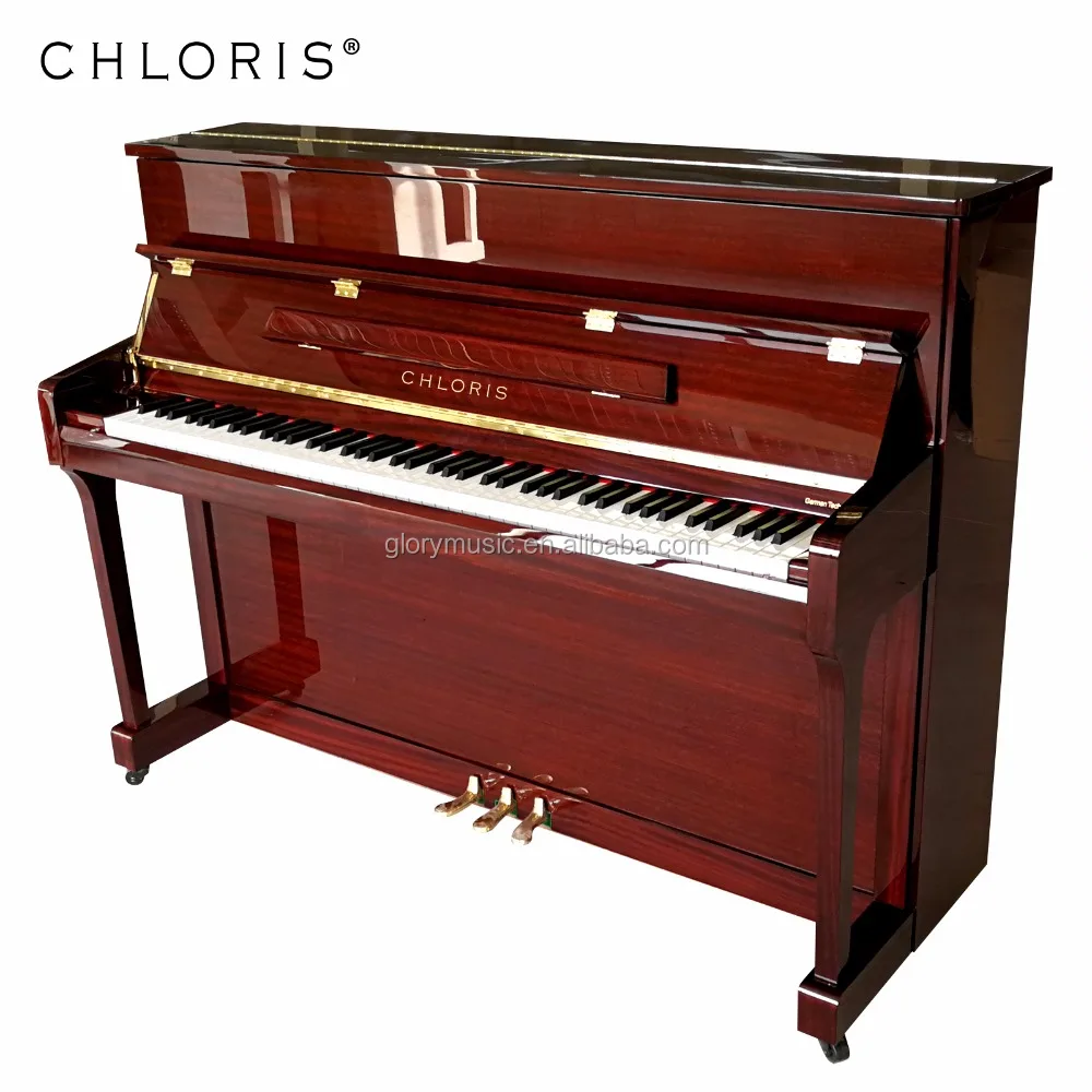Chloris Mahogany Polish Mini Wooden Upright Piano for Sale 110