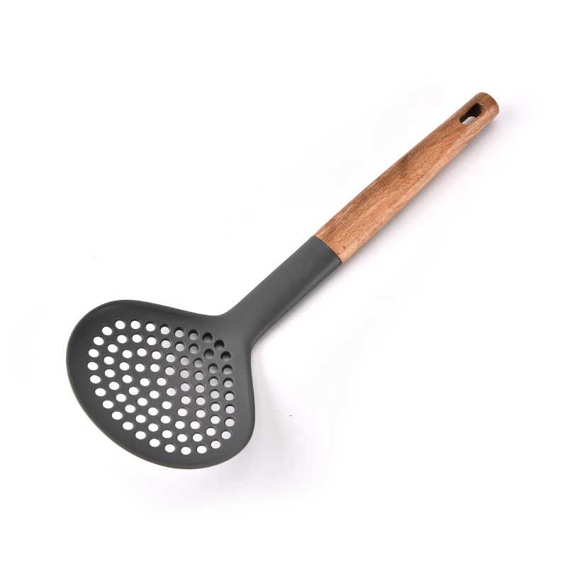 Cooking Tools Kitchen Tools Accessories Hot Sales Stocked Nylon and Wooden Handle Kitchen Utensils 7 Pieces