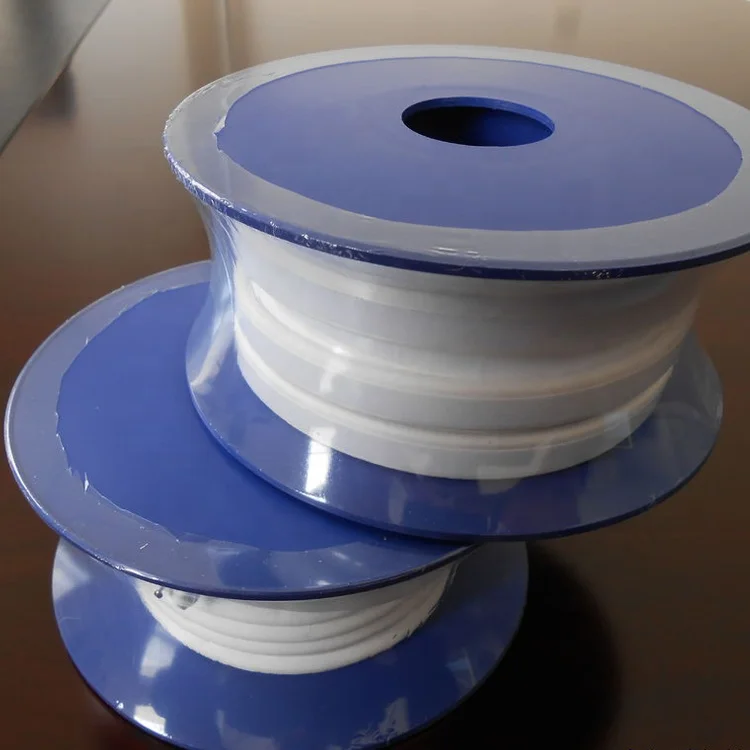 White 3mm 5mm 7mm Thickness Expanded PTFE Tape