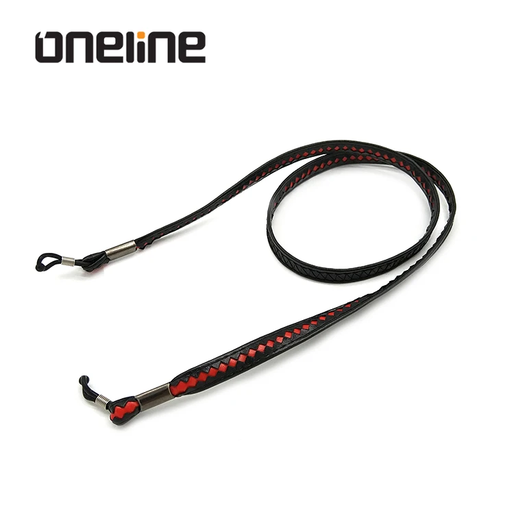 High quality leather custom sunglasses straps\sunglasses cord