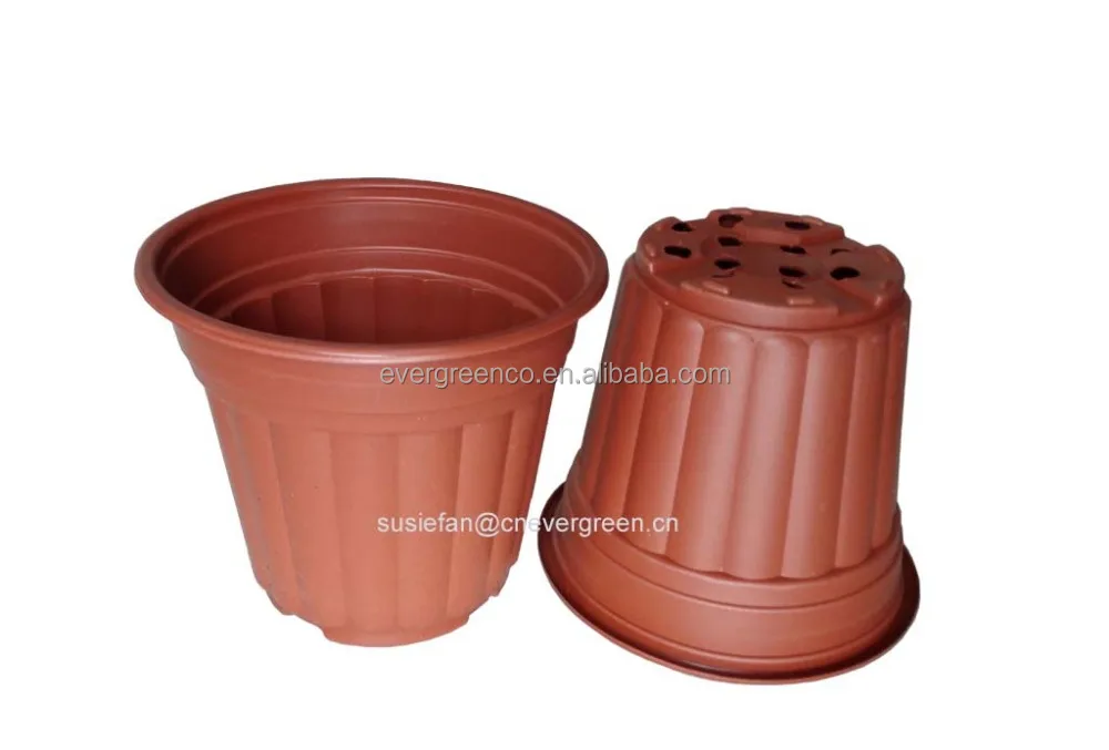 6 inch thermoform plastic Planter pot Seedling Flower Plant Container and Seed Starting Pots