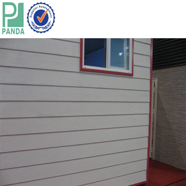 Exterior Fire Rating Fiber Cement Siding Board Yellow Manufacturers