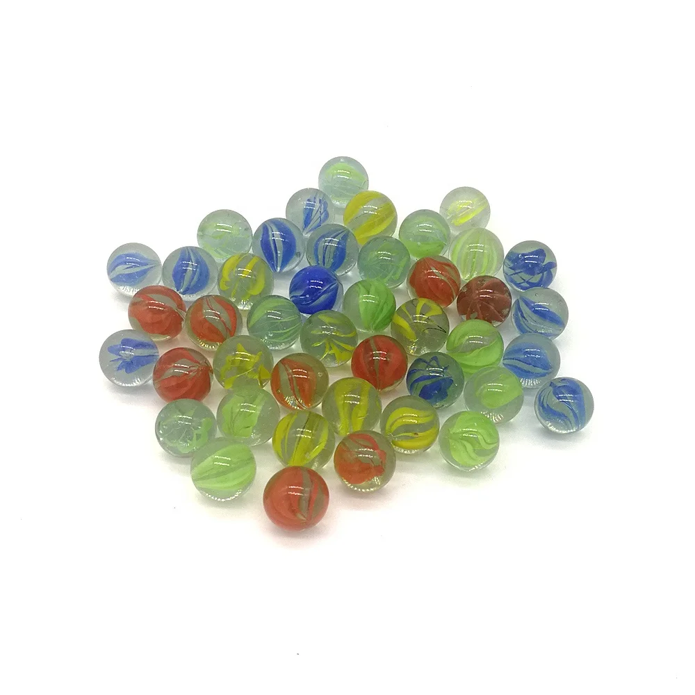 25MM Many Colorful Glass Marbles For Sale