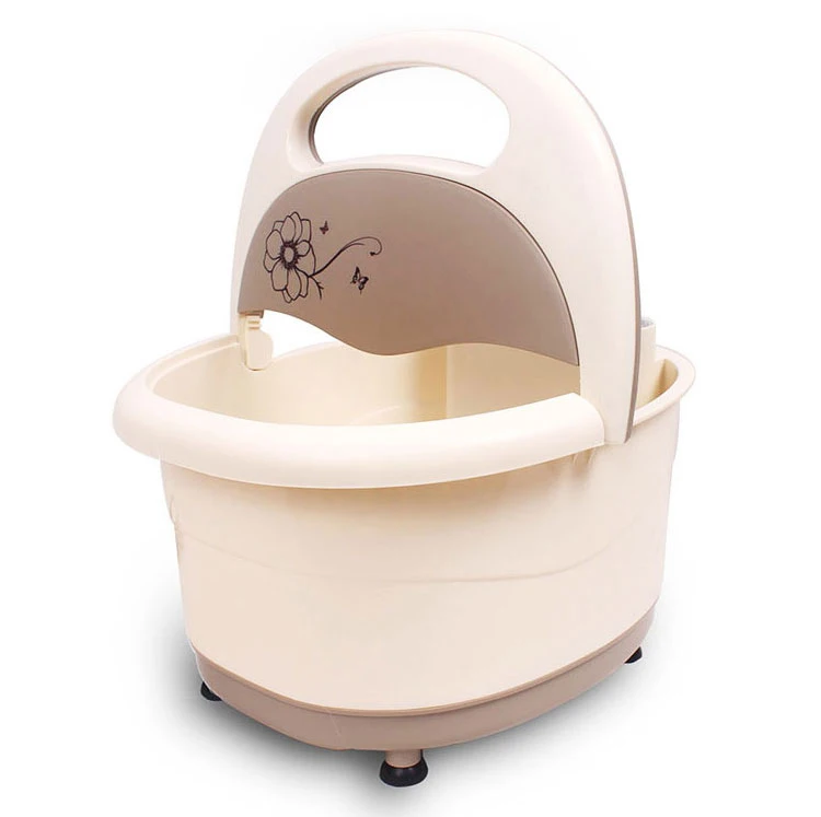 Foot bath spa massager with heat and massage for athletes foot