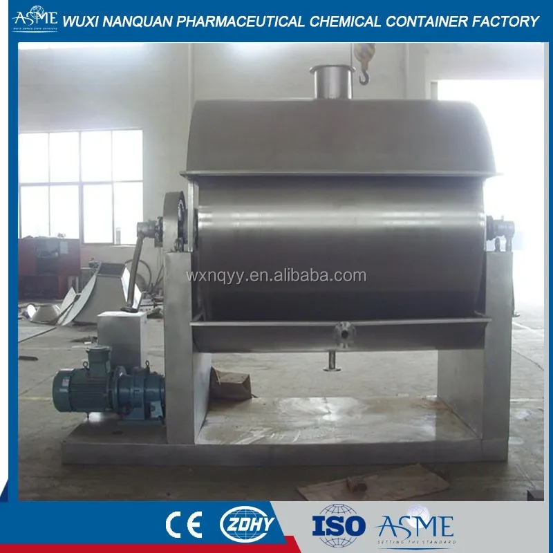 ASME Chemical Drum Flaker With Cover for drying