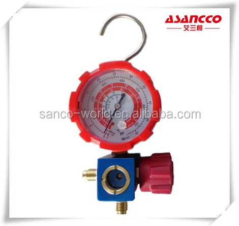 
Air Conditioner Refrigeration Single Manifold Pressure Gauge Tool 