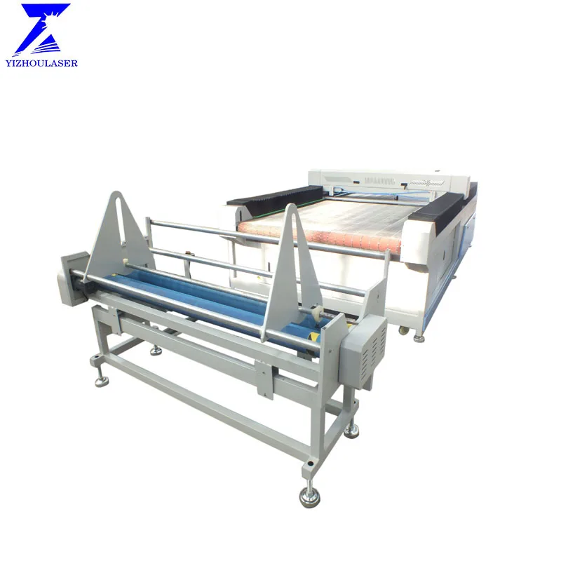 150W auto feeding Laser cut machine for fabric