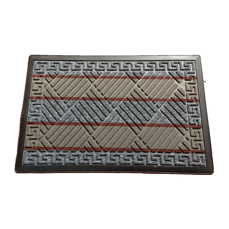 High Quality Colour Combination Floor Door Mat Rubber Outdoor Mat - 1