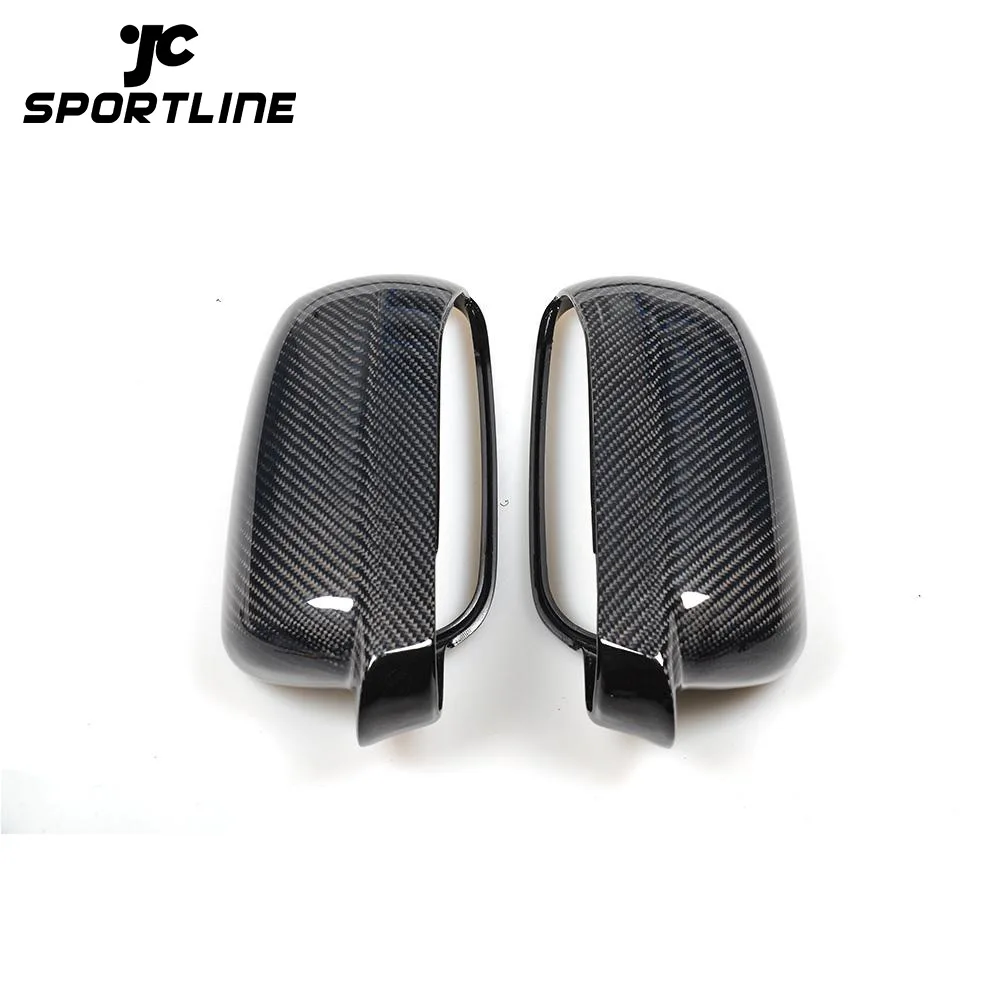 Pair of Replacement Carbon Fiber Car Side Mirror Cover for VW GOLF 4 IV MK4 97 03