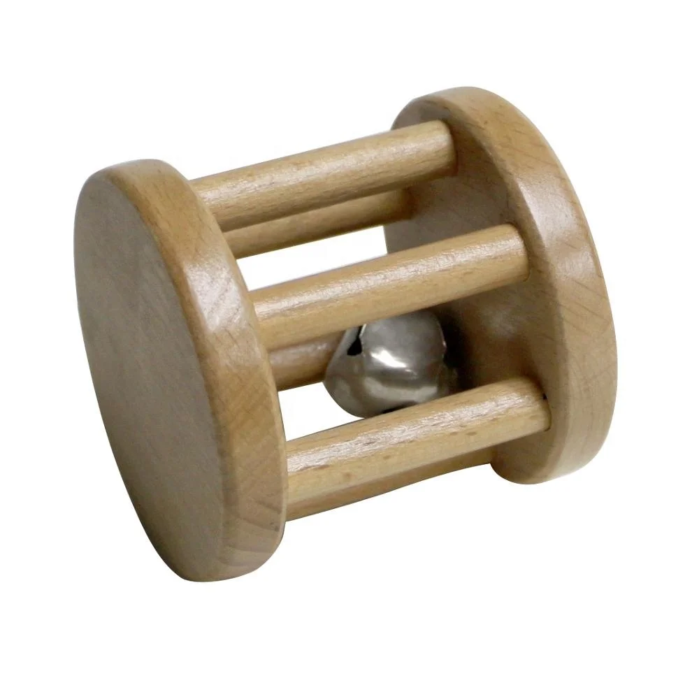 Деревянная погремушка, детские музыкальные тренировочные игрушки для мамы, папы, ручная погремушка, деревянные натуральные игрушки, экологичные нетоксичные безопасные игрушки для малышей