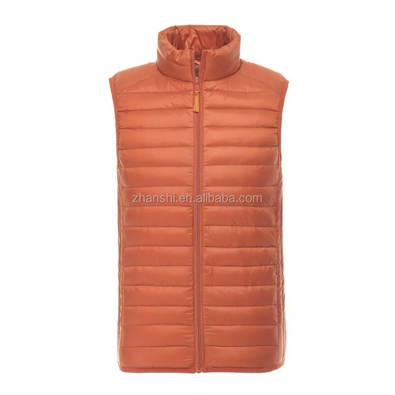 Fashion European Style Foldable Ultra Light Man Down Jacket For Winter
