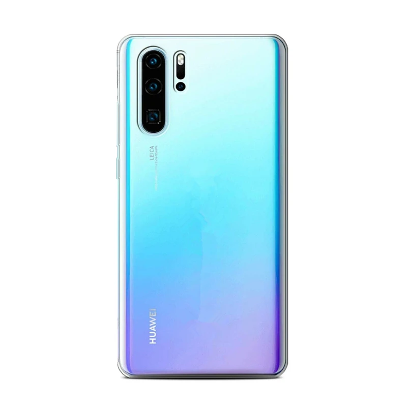 Мягкий прозрачный чехол из ТПУ для мобильного телефона HUAWEI P30 pro с изображением мультяшного привлекательного кота пришельцев