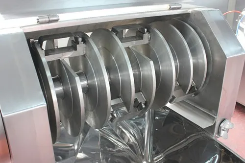 Frozen meat slicer machine / sausage slicer / smoked salmon slicing machine