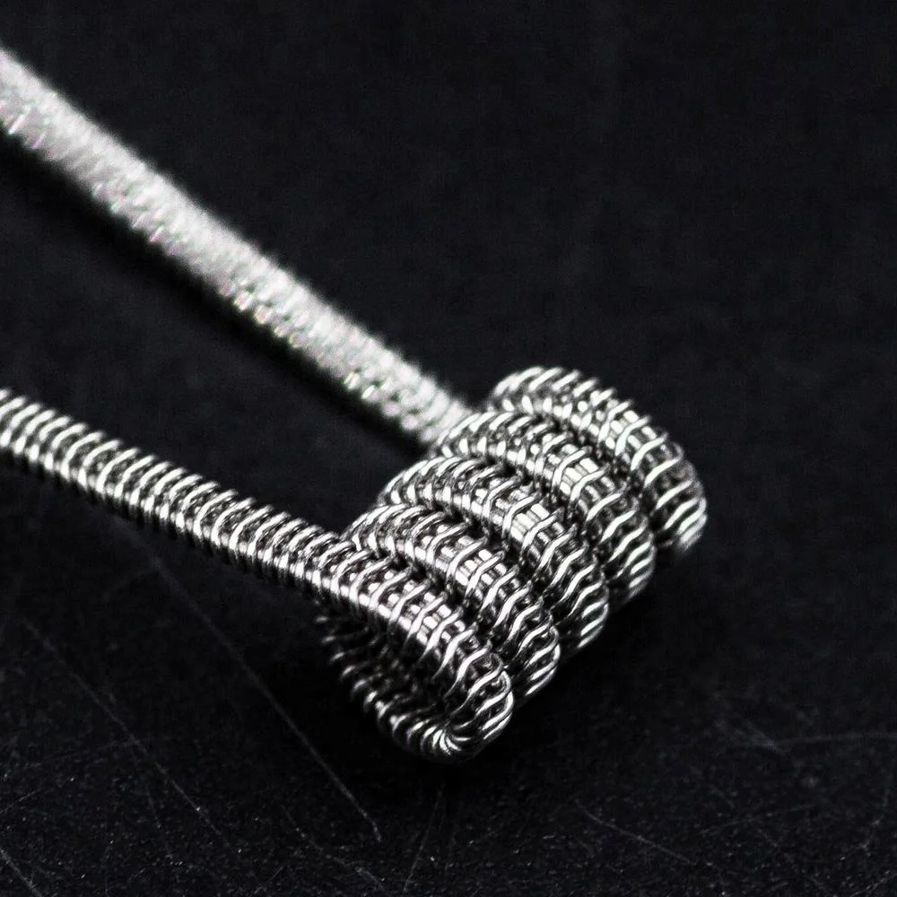 
NK pre built Nicr 80 electronic heating resistance wavy 26*3/32GA alien coils 
