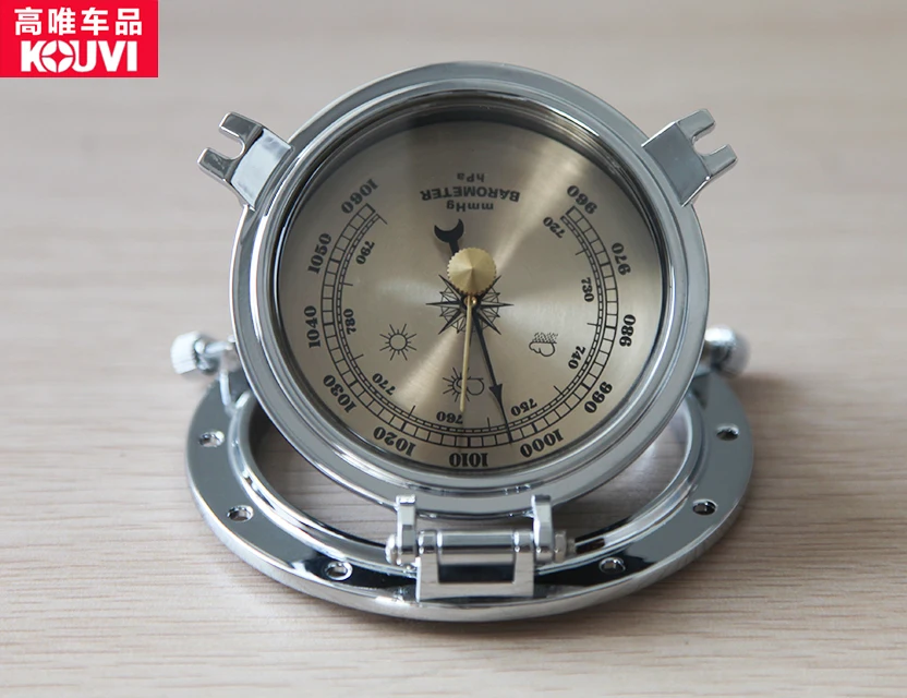 
yacht marine weather station Nautical Barometer quartz clock comfort meter 