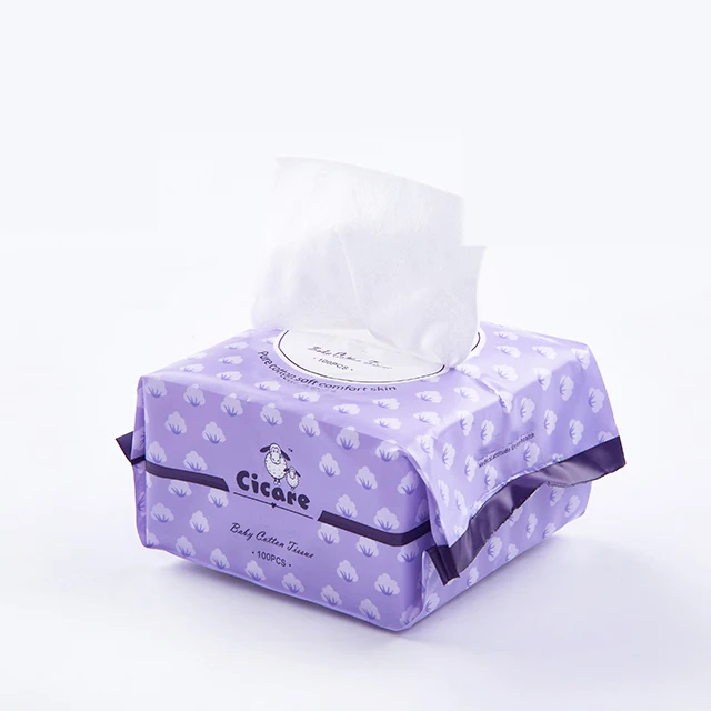
100% cotton Disposable Cleansing Cloths Soft-Spun fabric dry wipe,baby care dry wet wipe 