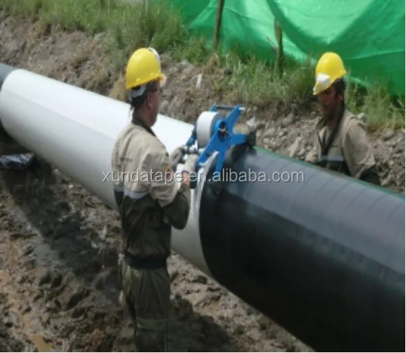 Масляный трубопровод, антикоррозийная внутренняя оберточная лента, полиэтиленовый внутренний слой для скрытой трубы, самоклеящаяся