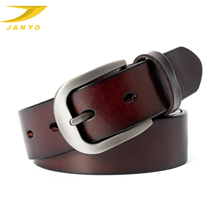 wholesale Fashion Adjustable Mens Belt Genuine Leather Belt for Men