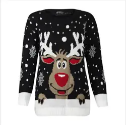 scoop crew neck crewneck sweater custom wholesaler lighted wholesale ugly christmas sweater