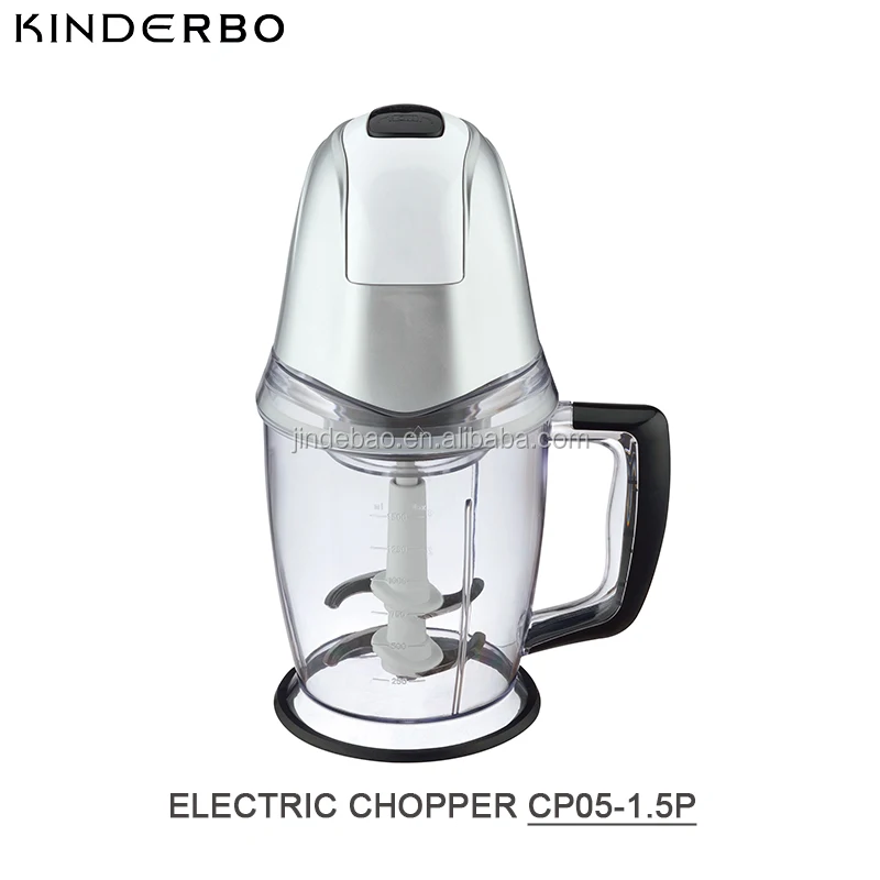 
1500ml=1.5L Kitchen Hand Electrical quick Chopper Blender for Meat Fruit Vegetable 