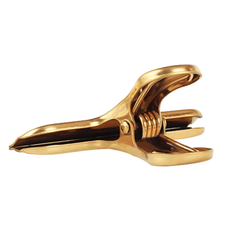 Brass color Strong clamps Great heavy duty bulldog paper clip to organize paperwork necessities office