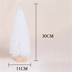 30cm New Style Christmas Tree Desk Mini Decoration White Christmas Tree