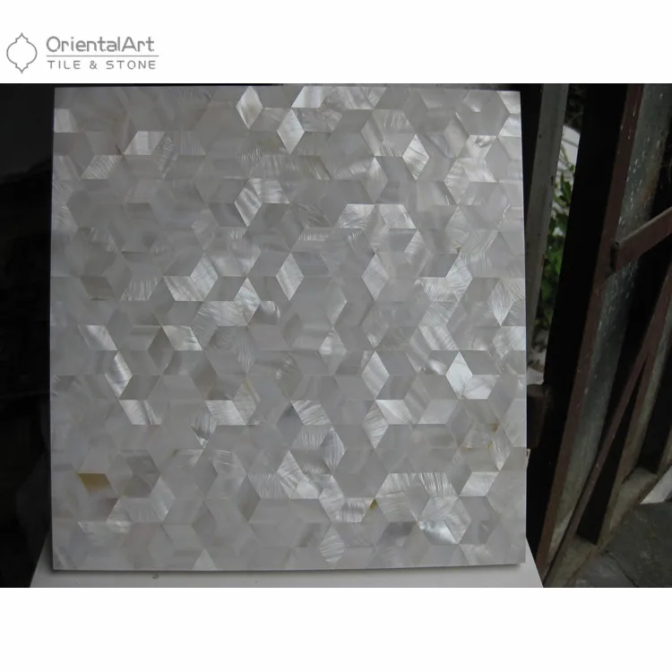China factory gold capiz mother of pearl shell mosaic wall tile wall panel wall sheet