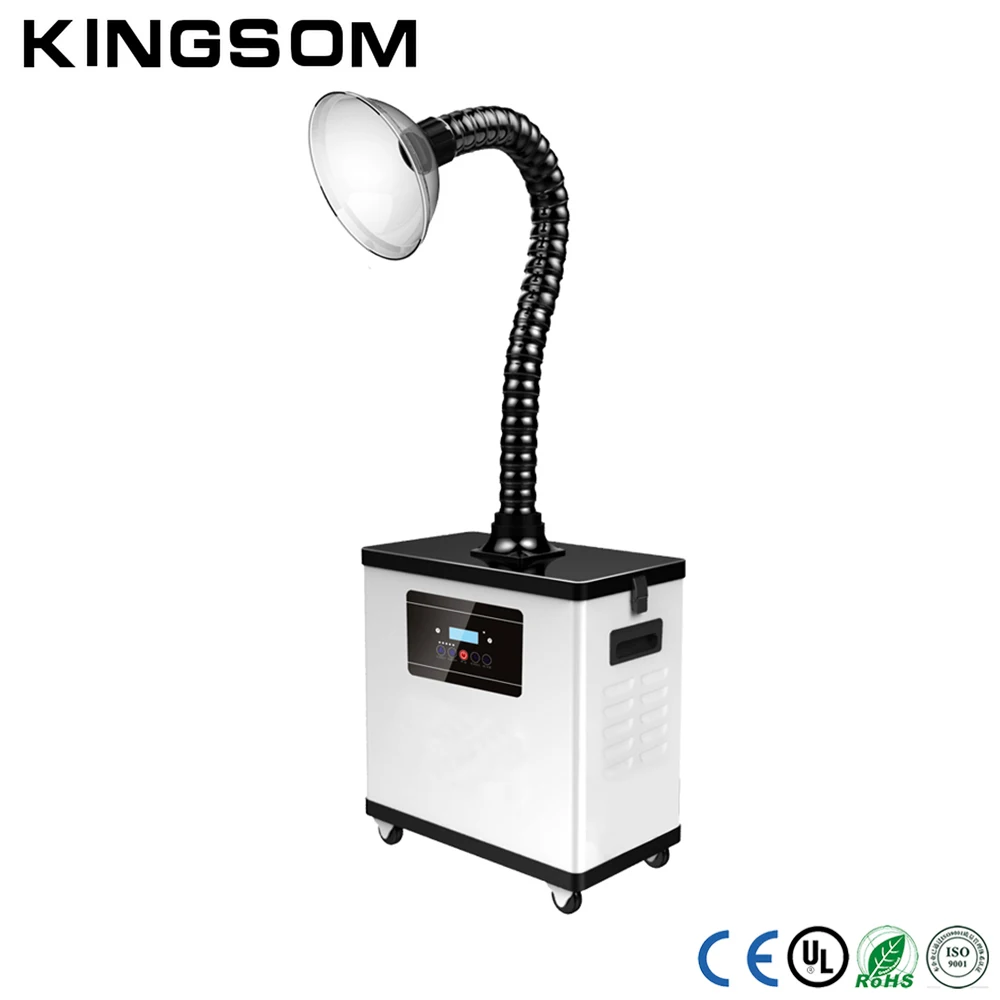 Hot selling KS-7101 Fume extractor for Eyelash Extension, Pure-Air Fashionable Beauty Salon Smoke Extractor