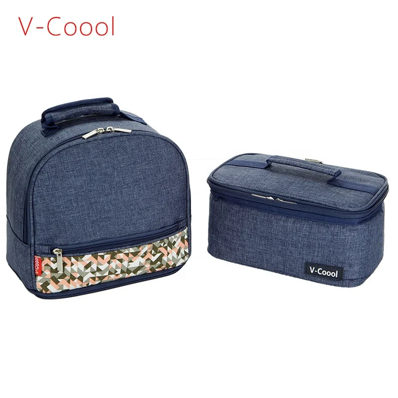 
V-Coool Double Hot Sell Wholesale Multifunctional Large Capacity Portable Insulated Cooler Bag 