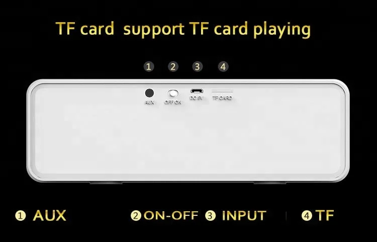 
Portable Micro Bluetooh Smart Sound Stereo Speaker with Radio for Mobile Phone Mini Sound Master Box Speaker 