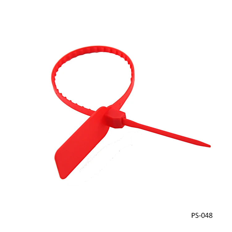 Plastic tag security seals with serial numbers new strong plastic container seal