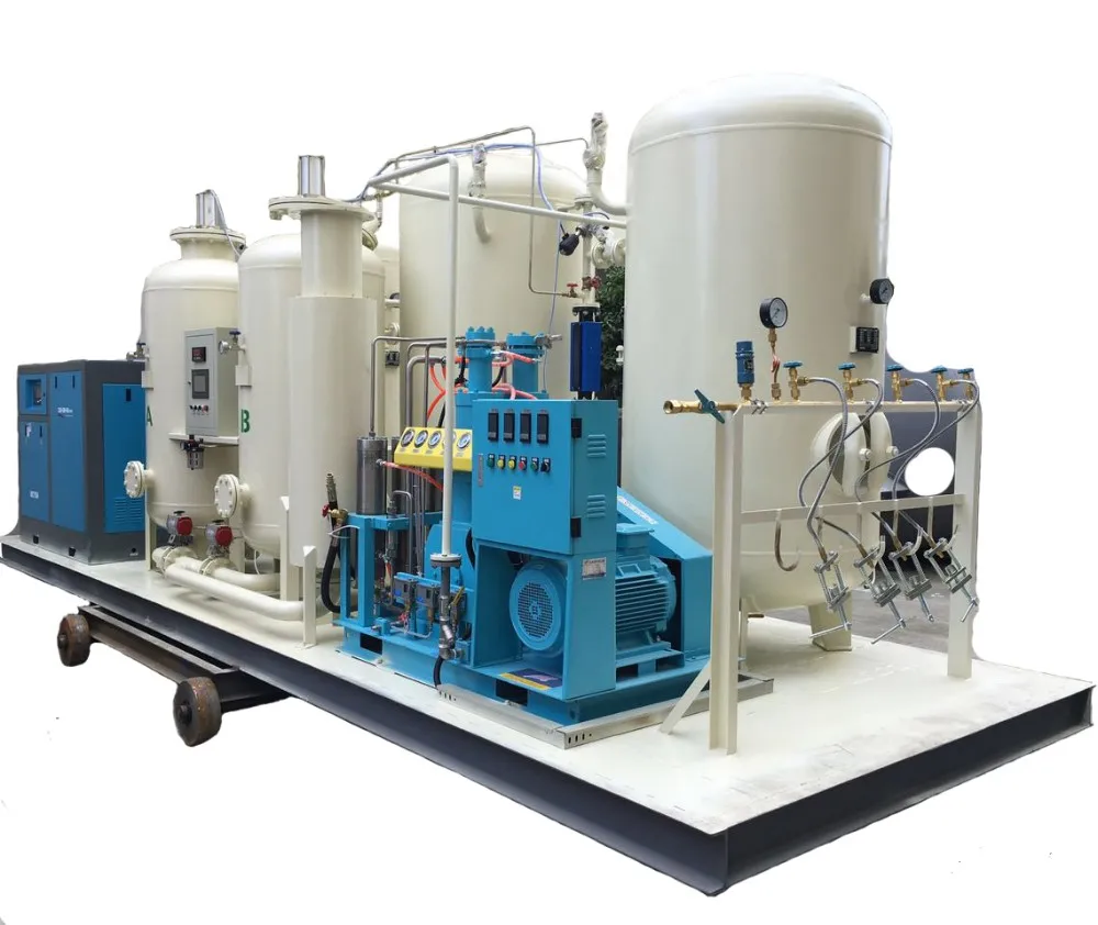 30NM3 4bar high purity fish farm oxygen generator meter