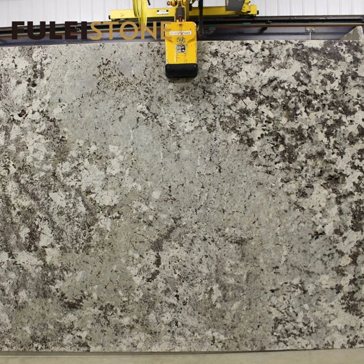 Best quality natural brazilian exotic alaska white granite slabs for countertops