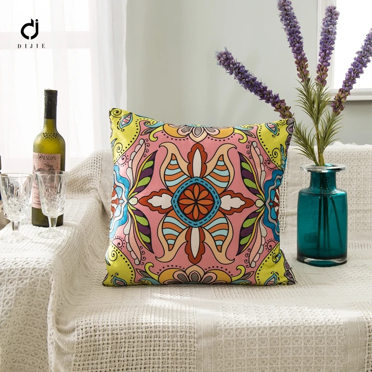 Индивидуальный дизайн продукт высокого качества 100 Поли с принтом Рождественский подушки