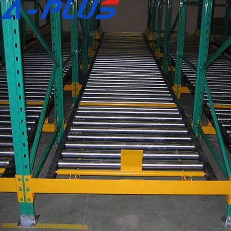 Shelve Storage Racking Customized Gravity Roller Pallet Flow Rack For Warehouse Storage warehouse storage use quality goods