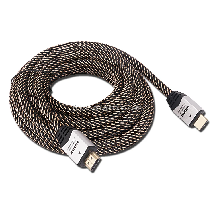 8 К позолота HDMI кабель 1 М 1,5 м 2 м 3 м 5 м 10 м 15 м 20 м 3D 1080P кабель